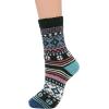 imageZando Mens Wool Socks Athletic Socks Soft Warm Socks Thick Winter Socks Crew Socks Knit Cozy Socks Hiking Socks ChristmasA Block