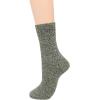 imageZando Mens Wool Socks Athletic Socks Soft Warm Socks Thick Winter Socks Crew Socks Knit Cozy Socks Hiking Socks ChristmasA Solid Color