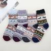 imageZando Mens Wool Socks Athletic Socks Soft Warm Socks Thick Winter Socks Crew Socks Knit Cozy Socks Hiking Socks ChristmasMoose