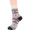 imageZando Mens Wool Socks Athletic Socks Soft Warm Socks Thick Winter Socks Crew Socks Knit Cozy Socks Hiking Socks ChristmasMoose