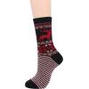 imageZando Mens Wool Socks Athletic Socks Soft Warm Socks Thick Winter Socks Crew Socks Knit Cozy Socks Hiking Socks ChristmasStripe