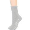 imageZando Comfy Socks Fleece Socks Winter Socks Womens Grip Socks Women Cozy Gifts for Women Gifts for Elderly Women5 C White