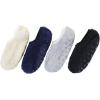 imageZando Comfy Socks Fleece Socks Winter Socks Womens Grip Socks Women Cozy Gifts for Women Gifts for Elderly WomenA 4Grey Khaki Black Navy