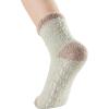 imageZando Comfy Socks Fleece Socks Winter Socks Womens Grip Socks Women Cozy Gifts for Women Gifts for Elderly WomenC 5Patchwork