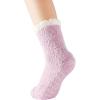 imageZando Comfy Socks Fleece Socks Winter Socks Womens Grip Socks Women Cozy Gifts for Women Gifts for Elderly WomenD 4Cute Patchwork