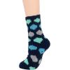 imageZando Comfy Socks Fleece Socks Winter Socks Womens Grip Socks Women Cozy Gifts for Women Gifts for Elderly WomenE 5Green Dot