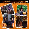 imageZando Kids Witch Hat for Women Lace Girls Halloween Witches Hat for Decoration Witch Costume for Halloween Cosplay PartyRose Black
