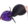 imageZando Kids Witch Hat for Women Lace Girls Halloween Witches Hat for Decoration Witch Costume for Halloween Cosplay PartyRose Black