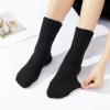 imageZando Cozy Socks Warm Socks Wool Socks for Women Cute Socks for Women Boot Crew Socks Long Thick Socks Womens SocksC Black
