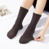 imageZando Cozy Socks Warm Socks Wool Socks for Women Cute Socks for Women Boot Crew Socks Long Thick Socks Womens SocksC Coffee