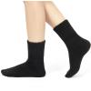 imageZando Cozy Socks Warm Socks Wool Socks for Women Cute Socks for Women Boot Crew Socks Long Thick Socks Womens SocksF Black  Beige  Light Grey