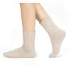 imageZando Cozy Socks Warm Socks Wool Socks for Women Cute Socks for Women Boot Crew Socks Long Thick Socks Womens SocksF Black  Beige  Light Grey