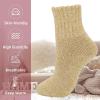 imageZando Cozy Socks Warm Socks Wool Socks for Women Cute Socks for Women Boot Crew Socks Long Thick Socks Womens SocksYellow