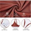 imageZando One Piece Swimsuit Women Sexy Ribbed Swim Suits for Women 2025 Bathing Suit Open Back Swimsuits Slimming Women SwimwearBrick Red