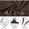 imageZando One Piece Swimsuit Women Sexy Ribbed Swim Suits for Women 2025 Bathing Suit Open Back Swimsuits Slimming Women SwimwearBrown