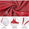 imageZando One Piece Swimsuit Women Sexy Ribbed Swim Suits for Women 2025 Bathing Suit Open Back Swimsuits Slimming Women SwimwearRed