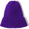 imageZando Beanie for Men Women Cuffed Cap Soft Slouchy Beanie Winter Knit Hats Fisherman Beanie Skull Cap Unisex Daliy Beanie1 Purple