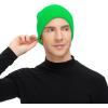imageZando Beanie for Men Women Cuffed Cap Soft Slouchy Beanie Winter Knit Hats Fisherman Beanie Skull Cap Unisex Daliy BeanieFluorescent Green