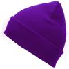 imageZando Beanie for Men Women Cuffed Cap Soft Slouchy Beanie Winter Knit Hats Fisherman Beanie Skull Cap Unisex Daliy BeaniePurple