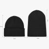 imageZando Beanie for Men Women Cuffed Cap Soft Slouchy Beanie Winter Knit Hats Fisherman Beanie Skull Cap Unisex Daliy BeanieWhite