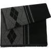 imageZando Men Winter Scarf Soft Scarves Cashmere Scarf for Winter Neck Scarf Cold Weather Scarves Warm Scarf Scarves BulkBlack  Grey Diamond
