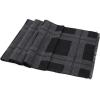 imageZando Men Winter Scarf Soft Scarves Cashmere Scarf for Winter Neck Scarf Cold Weather Scarves Warm Scarf Scarves BulkBlack  Grey Large Plaid