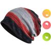imageZando Mens Beanie Cotton Beanies Slouchy Beanie Lightweight Hip Hop Dwarf Hat Skull Cap Running Hat Beanie Hat for WomenA Blue Red Light Blue