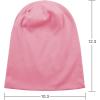 imageZando Mens Beanie Cotton Beanies Slouchy Beanie Lightweight Hip Hop Dwarf Hat Skull Cap Running Hat Beanie Hat for WomenPink