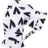imageZando Toddler Mittens Waterproof Snow Gloves Lined Kids Glove Baby Mittens Winter Warm Fleece Gloves01 White Heart