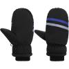 imageZando Toddler Mittens Waterproof Snow Gloves Lined Kids Glove Baby Mittens Winter Warm Fleece Gloves04 Red  Black