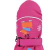 imageZando Toddler Mittens Waterproof Snow Gloves Lined Kids Glove Baby Mittens Winter Warm Fleece Gloves05 Snow in Rose Red
