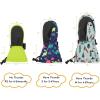 imageZando Toddler Mittens for Kids Winter Mittens Waterproof Ski Mittens Girls Snow Gloves Warm Kids Mittens for Toddler BoyB Black S