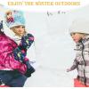 imageZando Toddler Mittens for Kids Winter Mittens Waterproof Ski Mittens Girls Snow Gloves Warm Kids Mittens for Toddler BoyB Black S