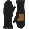 imageZando Winter Warm Mittens for Women Thick Knitted Mittens Gloves Soft Lining Mittens Cold Weather Accessories GiftsA Black