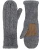 imageZando Winter Warm Mittens for Women Thick Knitted Mittens Gloves Soft Lining Mittens Cold Weather Accessories GiftsB Dotted Grey
