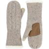 imageZando Winter Warm Mittens for Women Thick Knitted Mittens Gloves Soft Lining Mittens Cold Weather Accessories GiftsB Dotted Khaki