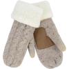 imageZando Winter Warm Mittens for Women Thick Knitted Mittens Gloves Soft Lining Mittens Cold Weather Accessories GiftsB Dotted Khaki