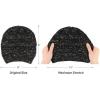 imageZando Womens Beanie Hats for Women Slouchy Beanie Warm Winter Beanie for Women Thick Knit Womens Beanie Cozy Slouchy Hat4 Ginger Yellowskin Pinklight Greyblack Yarn