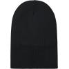 imageZando Womens Satin Lined Beanie for Women Knit Beanies Womens Winter Beanies for Women Hats for Men Cuffed Skull CapA Black