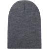 imageZando Womens Satin Lined Beanie for Women Knit Beanies Womens Winter Beanies for Women Hats for Men Cuffed Skull CapDark Grey