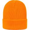 imageZando Womens Satin Lined Beanie for Women Knit Beanies Womens Winter Beanies for Women Hats for Men Cuffed Skull CapOrange