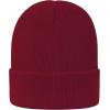 imageZando Womens Satin Lined Beanie for Women Knit Beanies Womens Winter Beanies for Women Hats for Men Cuffed Skull CapWine Red