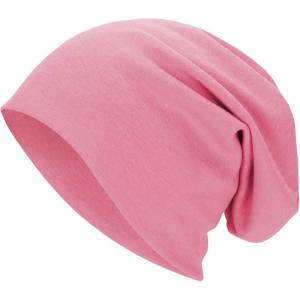 imageZando Mens Beanie Cotton Beanies Slouchy Beanie Lightweight Hip Hop Dwarf Hat Skull Cap Running Hat Beanie Hat for WomenPink