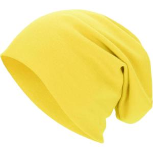 imageZando Mens Beanie Cotton Beanies Slouchy Beanie Lightweight Hip Hop Dwarf Hat Skull Cap Running Hat Beanie Hat for WomenYellow