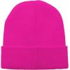 imageZando Beanie Hats for Men Winter Knit Beanies Women Fisherman Hat Unisex Daliy Beanie for Men Slouchy Skull Caps for MenHot Pink