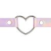 imageZando Love Heart Leather Choker Necklace for Women Punk PU Gothic Jewelry Adjustable Chain Collar for Women Girls Party