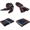 imageZando Plaid Blanket Thick Winter Scarf Tartan Chunky Wrap Oversized Shawl Cape ScarvesD Burgundy Purple Blanket