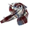 imageZando Plaid Blanket Thick Winter Scarf Tartan Chunky Wrap Oversized Shawl Cape ScarvesD Fuchsia Scarfs