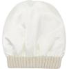 imageZando Unisex Satin Lined Beanie for Women Men Cute Winter Hats for Women Fashionable Skull Knit Hat Warm Beanies HatsBeige