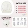 imageZando Unisex Satin Lined Beanie for Women Men Cute Winter Hats for Women Fashionable Skull Knit Hat Warm Beanies HatsBlack  Light Grey  Pink
